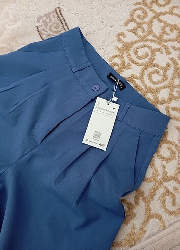 s Beden lacivert Renk Sorunsuz pantalon