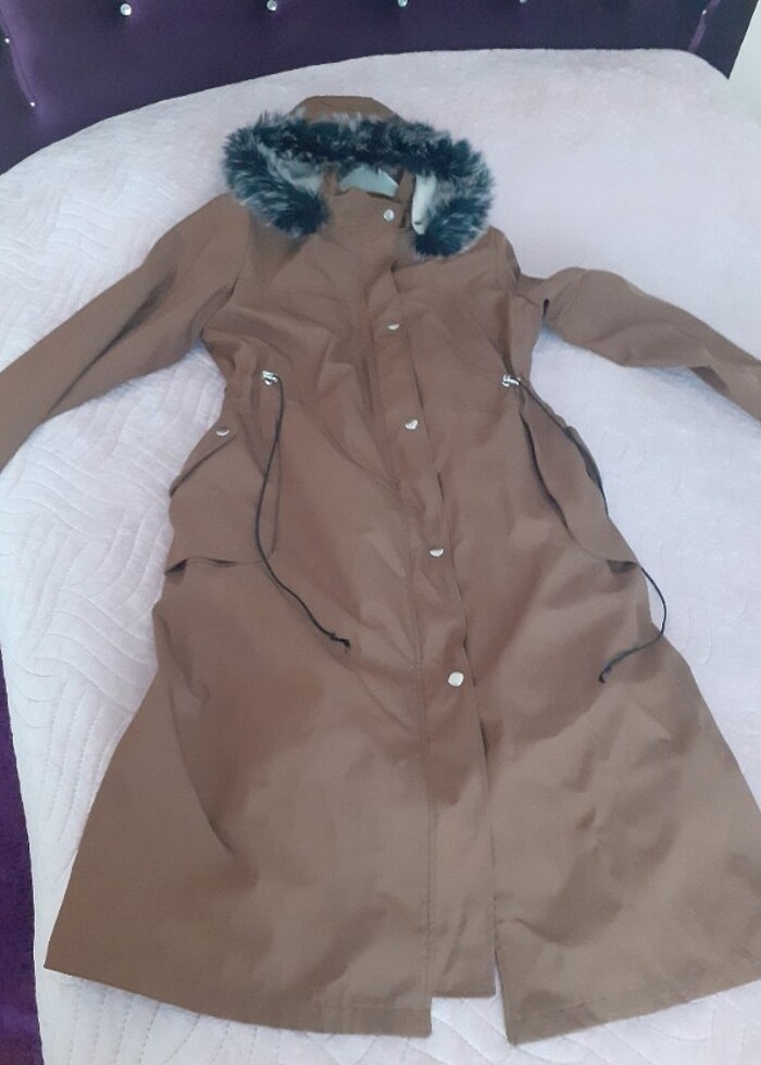 Sıfır gibi ,sıcacık tutan uzun kaban tesettüre daha uygun - Görsel 3