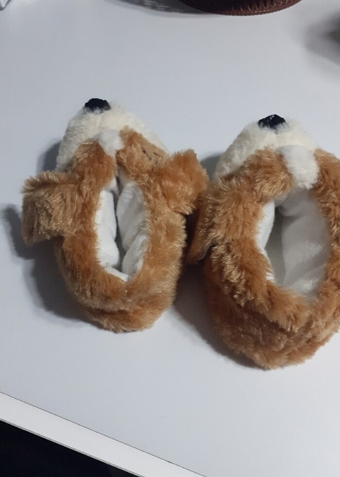 Köpek figürlü ev pandufu - Görsel 3