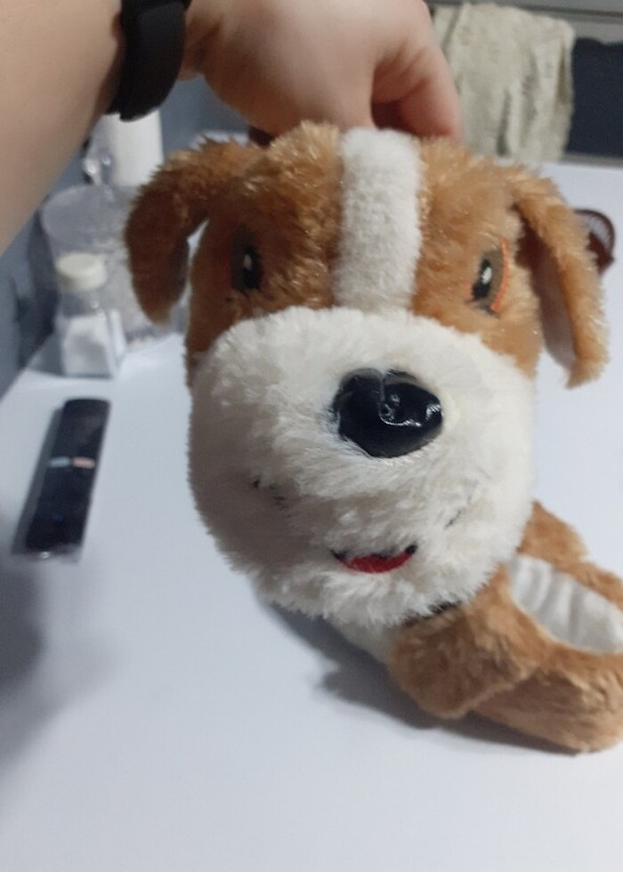 Köpek figürlü ev pandufu - Görsel 5