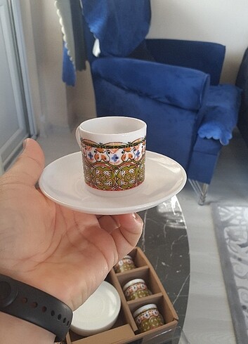 Kahve takimi Fransız ürünü 6,lı - Görsel 6