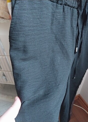 xl Beden Kadın keten pantolon