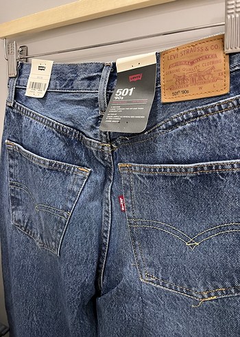 Levis Levi S 501 Dugmeli Mavi Denim Kadin Jean