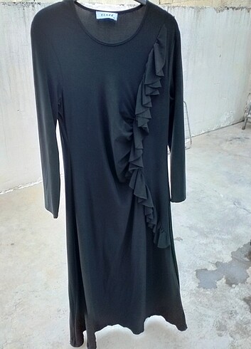 Siyah tunik elbise 