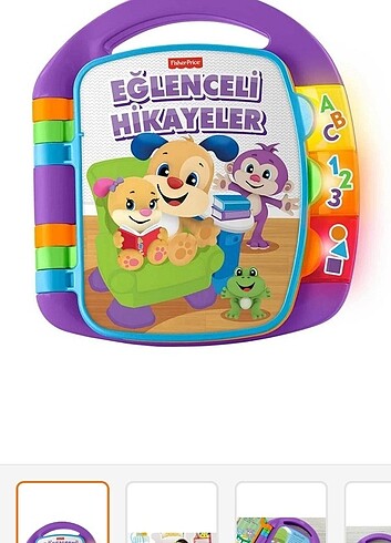 Fisher price eğitici ktap 
