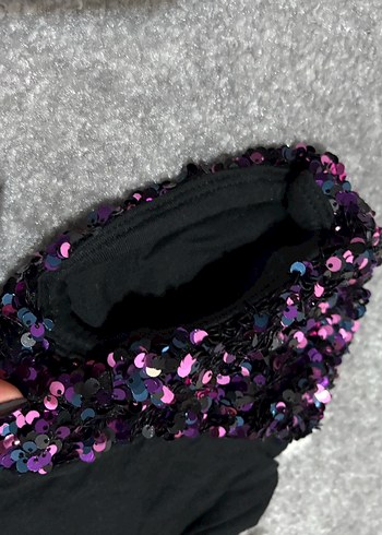 Kızlar için Parlak Mor Kısa Kollu Tişört - Görsel 3