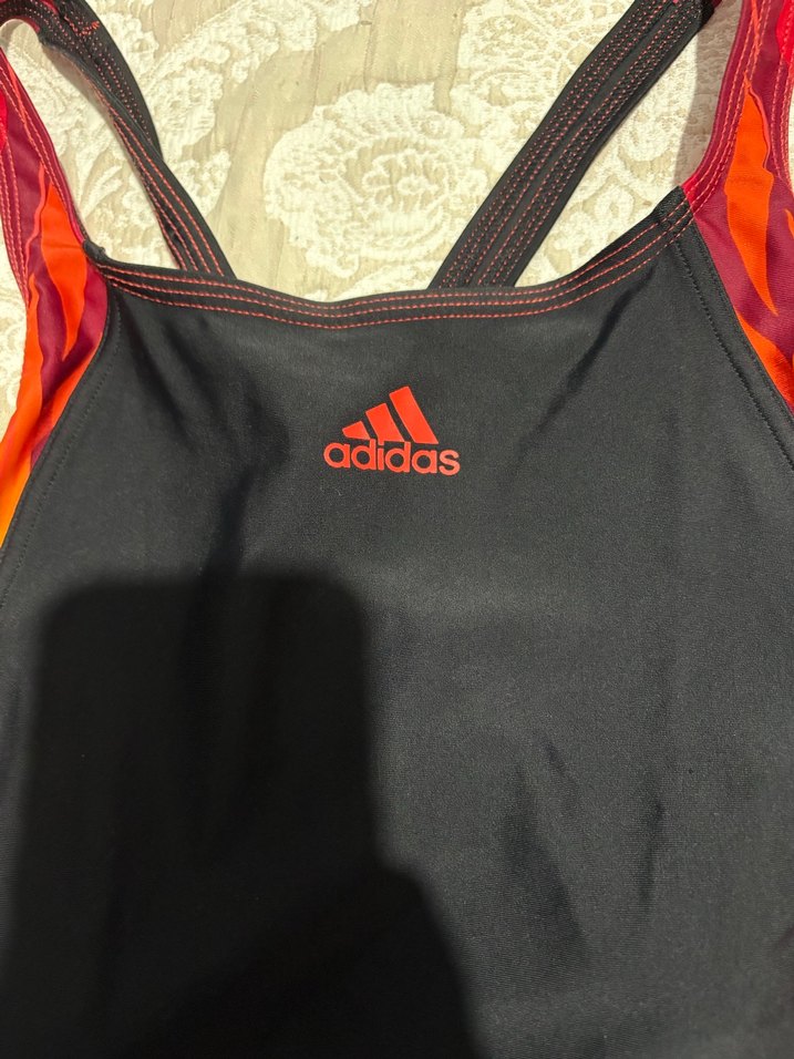 Kırmızı Atletik Kadın Mayo - Görsel 2