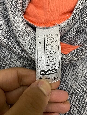 10 Yaş Beden Çocuk sweatshirt