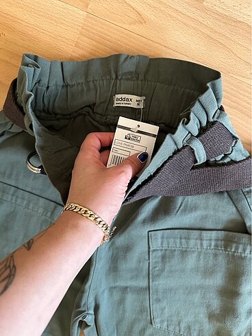 Addax Kumaş jogger pantolon