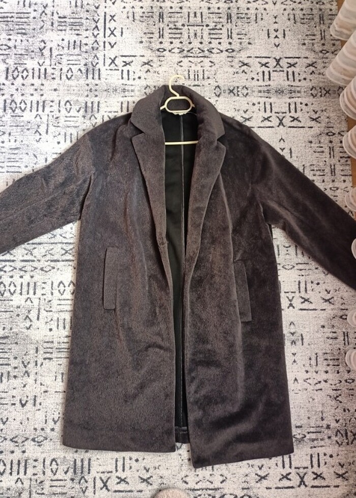 Kadife görünümlü kaşe  - Görsel 3