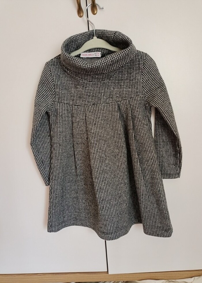 Kız çocuk kışlık elbise - Görsel 3