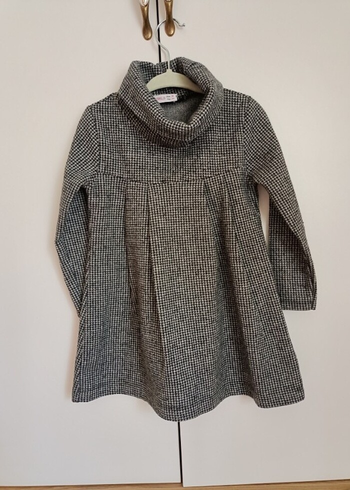 Kız çocuk kışlık elbise - Görsel 4