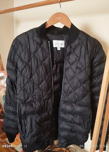 Düğmeli Siyah Rahat Erkek Mont - Görsel 5