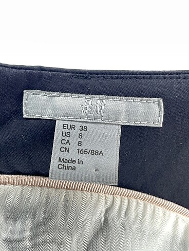 38 Beden siyah Renk H&M Kısa Elbise %70 İndirimli.