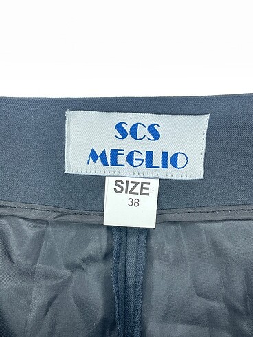 38 Beden siyah Renk Diğer Kumaş Pantolon %70 İndirimli.