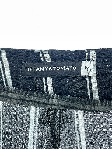 m Beden siyah Renk Tiffany Tomato Kumaş Pantolon %70 İndirimli.