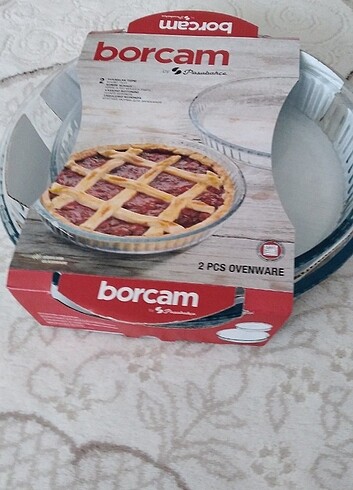 Paşabahçe 2li yuvarlak tepsi paşabahçe borcam sıfır