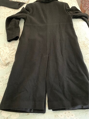 Roman Marka Roman, siyah kaşe palto, oversize