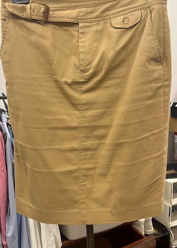 Ralph Lauren kendinden Kemerli Etek