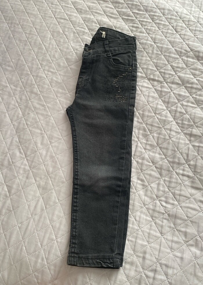 3-4 yaş kot pantolon - Görsel 4