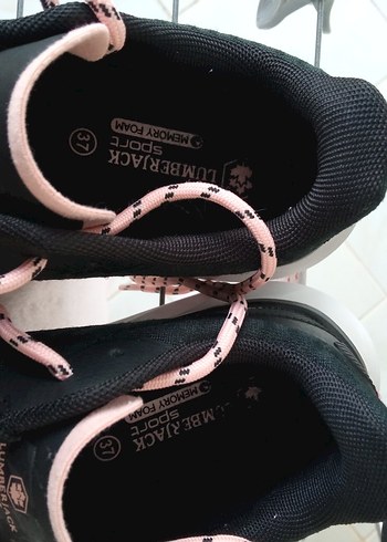 Pembe Yılan Desenli Bağcıklı Spor Kadın Sneakers - Görsel 3