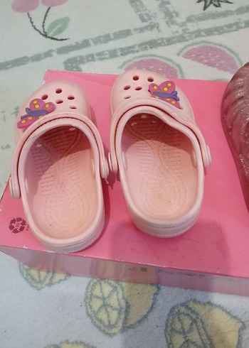 Pembe Kelebekli Kız Terlikleri - Görsel 3