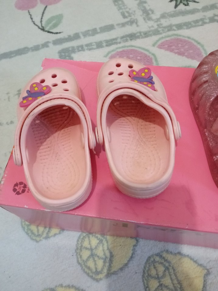 Pembe Kelebekli Kız Terlikleri - Görsel 3