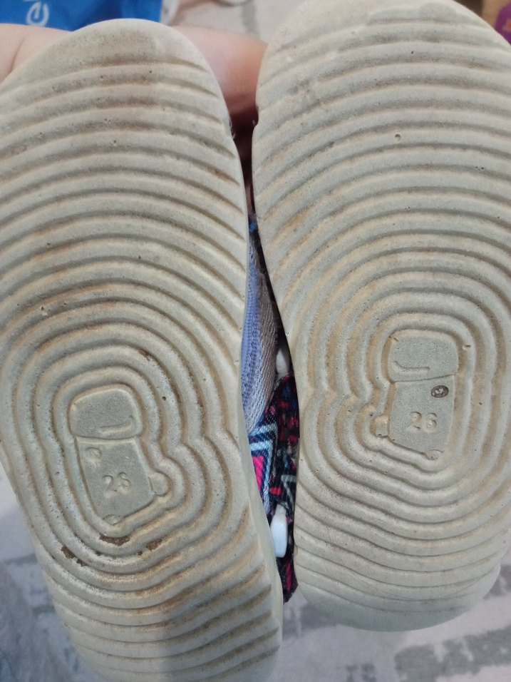 Kız Çocuk Çok Renkli Bohem Cırt Cırtlı Sandalet - Görsel 3