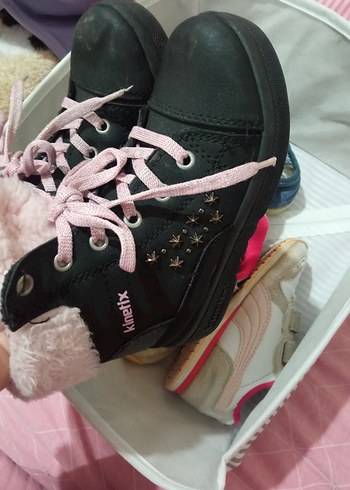 Kızlar için Pembe Kürklü Lastik Botlar - Görsel 2