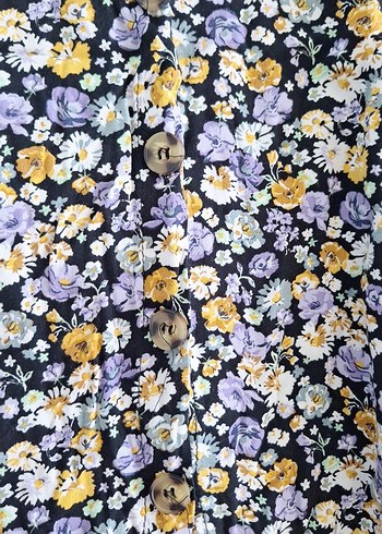 Zara Çiçek Desenli Midi Bohem Etek