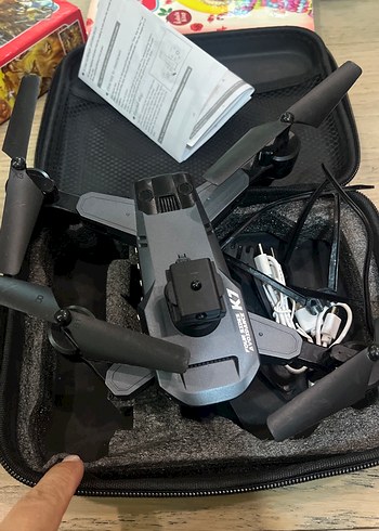 Gri Katlanabilir Drone Kamera