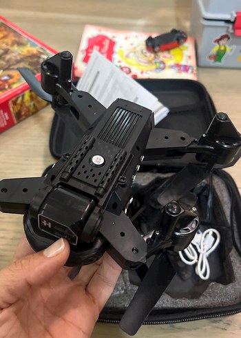 Diğer Gri Katlanabilir Drone Kamera