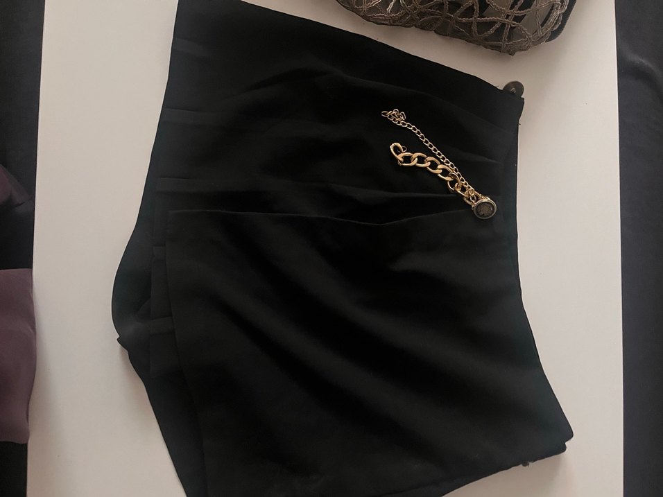 Zincir Detaylı Siyah Gotik Kadın Body Zinciri - Görsel 3