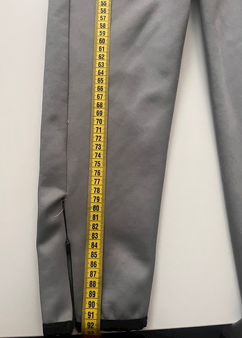 Gri Fermuarlı Erkek Spor Eşofman Altı - Görsel 5