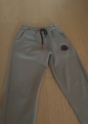 Gri Fermuarlı Erkek Spor Eşofman Altı - Görsel 2