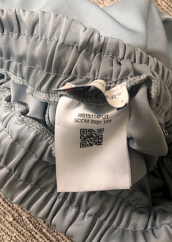 Gri Fermuarlı Erkek Spor Eşofman Altı - Görsel 7