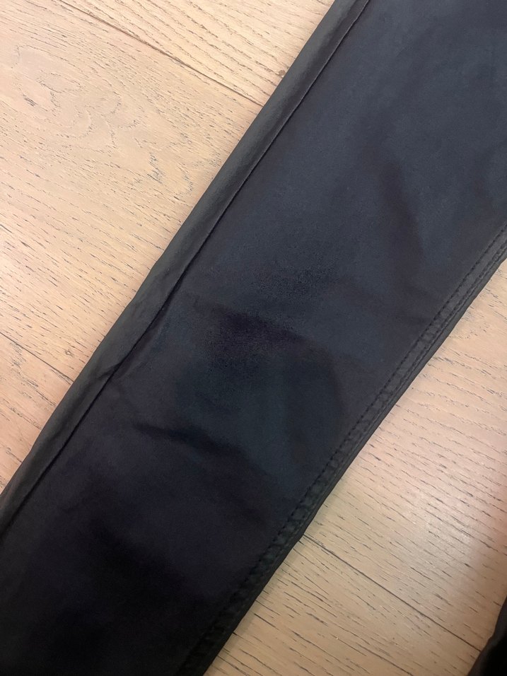 Stradivarius 36 beden Kadın Siyah Skinny Kemerli Denim Pantolon - Görsel 4