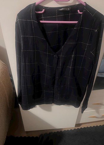 Defacto s beden Düğmeli Lacivert Kadın Ceket - Görsel 2