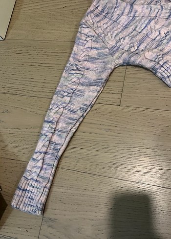 Kadın pembe mavi Triko Hırka - Görsel 2