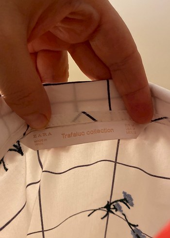 Düğmeli, Uzun Kollu Beyaz Kadın Gömlek - Görsel 5