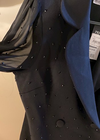 Siyah Kadın Ceket Elbise - Görsel 5