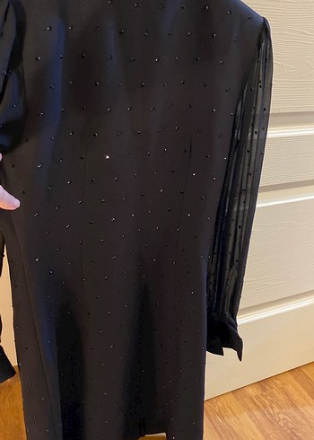 Siyah Kadın Ceket Elbise - Görsel 6
