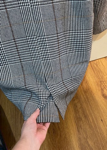 Stradivarius kaşe  blazer - Görsel 4