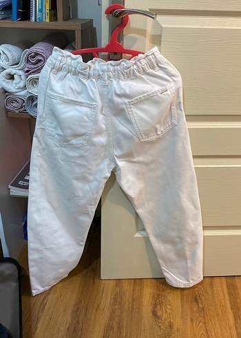 Beyaz mom jean - Görsel 6