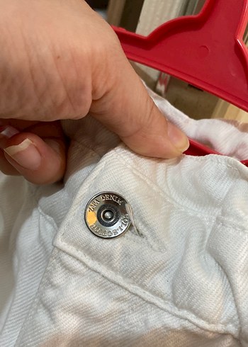 Beyaz mom jean - Görsel 2