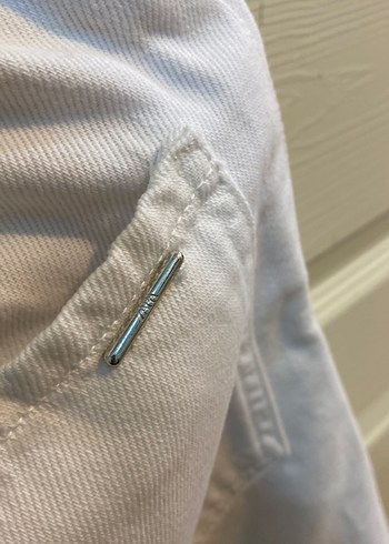 Beyaz mom jean - Görsel 7