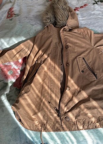 Zara midi parka kaban - Görsel 5