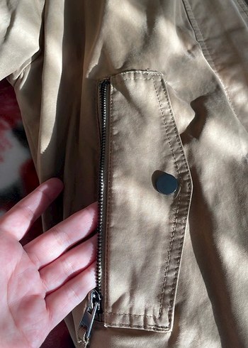 Zara midi parka kaban - Görsel 4