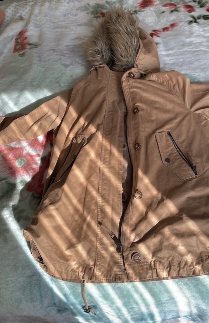 Zara midi parka kaban - Görsel 5