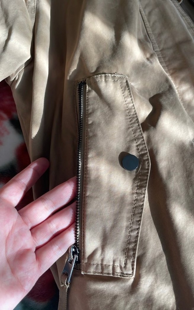 Zara midi parka kaban - Görsel 4